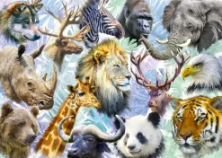 Alipson - Animal Heads - 500 Piece Jigsaw Puzzle Hot