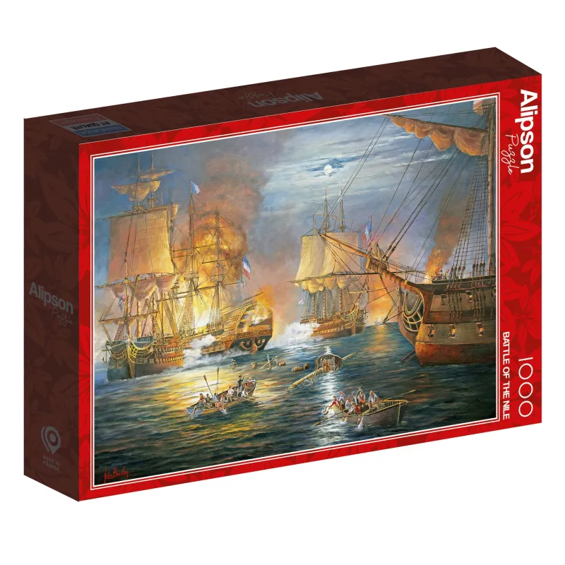 Alipson - Battle of the Nile - 1000 Piece Jigsaw Puzzle Discount