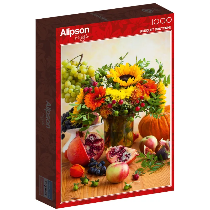 Alipson - Bouquet d'Automne - 1000 Piece Jigsaw Puzzle Best
