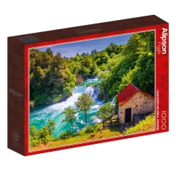 Alipson - Cascades de Krka, Croatia - 1000 Piece Jigsaw Puzzle Clearance