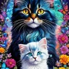 Alipson - Cats - Maternal Love Collection - 1000 Piece Jigsaw Puzzle Online