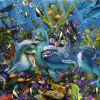 Alipson - Dolphins Treasure Ship - 1000 Piece Jigsaw Puzzle Online