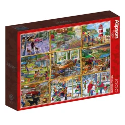 Alipson - For All Seasons - 1000 Piece Jigsaw Puzzle Fashion