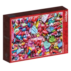 Alipson - Love padlocks - 1000 Piece Jigsaw Puzzle New