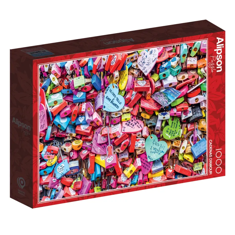 Alipson - Love padlocks - 1000 Piece Jigsaw Puzzle New
