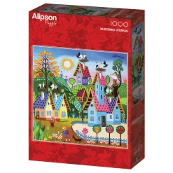 Alipson - Mustering Storkes - 1000 Piece Jigsaw Puzzle Best