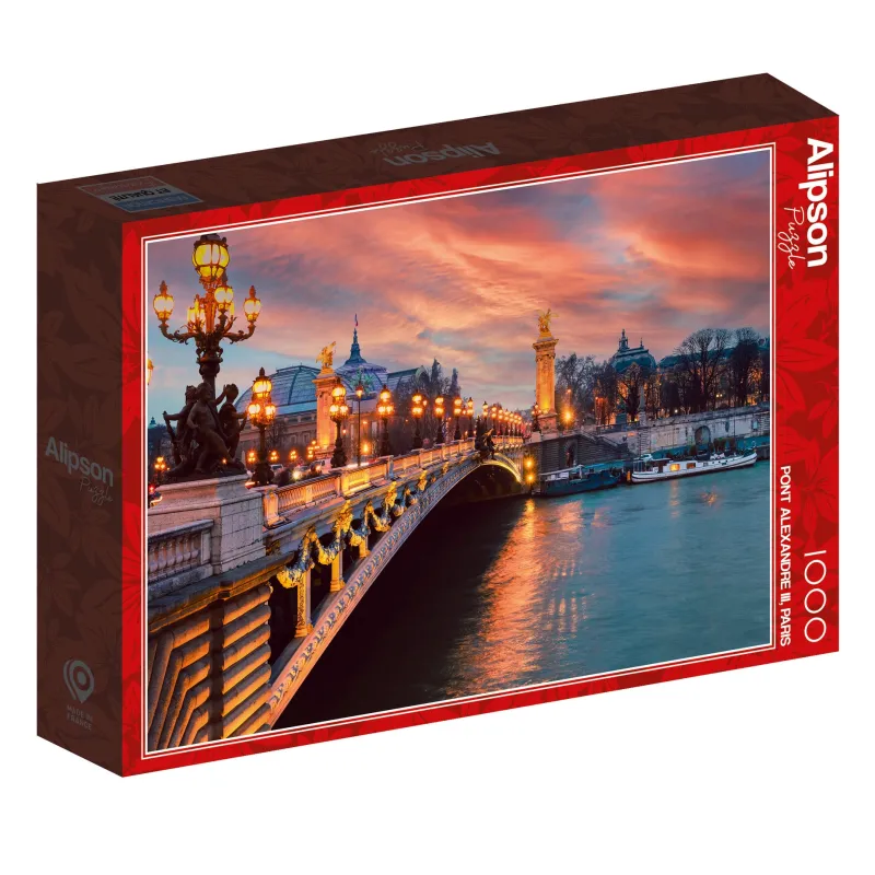 Alipson - Pont Alexandre III, Paris - 1000 Piece Jigsaw Puzzle Sale