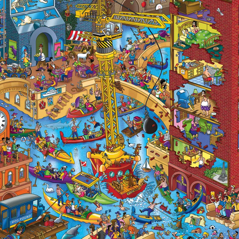 Alipson - Steve Skelton - Dogs Must Be Kept on a Lead! - 1000 Piece Jigsaw Puzzle Best