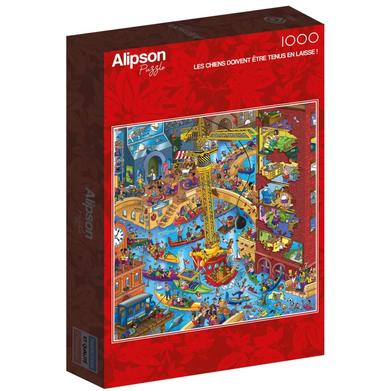 Alipson - Steve Skelton - Dogs Must Be Kept on a Lead! - 1000 Piece Jigsaw Puzzle Best