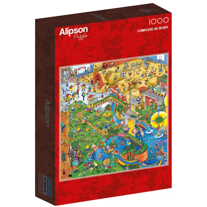 Alipson - Steve Skelton - Sports Complex - 1000 Piece Jigsaw Puzzle Outlet