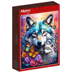 Alipson - Wolves - Maternal Love Collection - 1000 Piece Jigsaw Puzzle Outlet