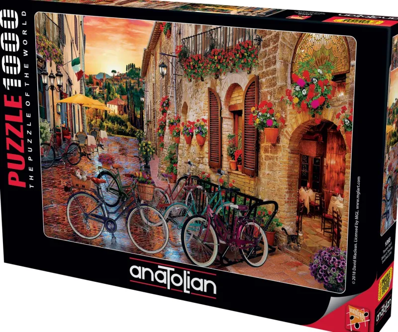 Anatolian - Biking in Tuscany - 1000 Piece Jigsaw Puzzle Online