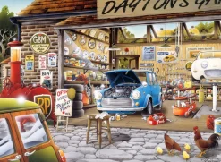 Anatolian - Dayton's Garage - 500 Piece Jigsaw Puzzle Discount