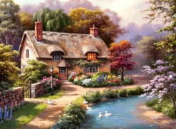 Anatolian - Duck Path Cottage - 1000 Piece Jigsaw Puzzle Fashion