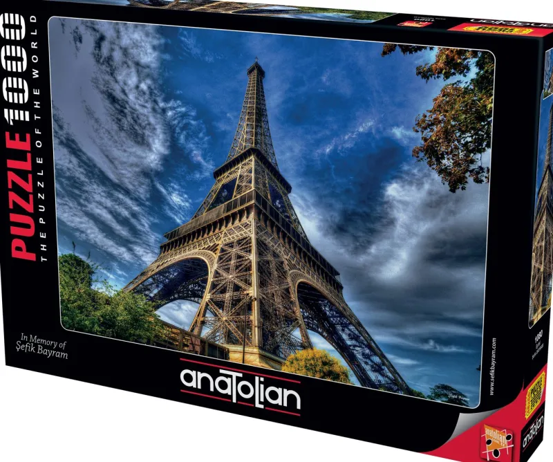 Anatolian - Eiffel Tower - 1000 Piece Jigsaw Puzzle Outlet