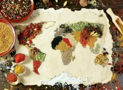 Anatolian - Herbal World Map - 1000 Piece Jigsaw Puzzle Fashion