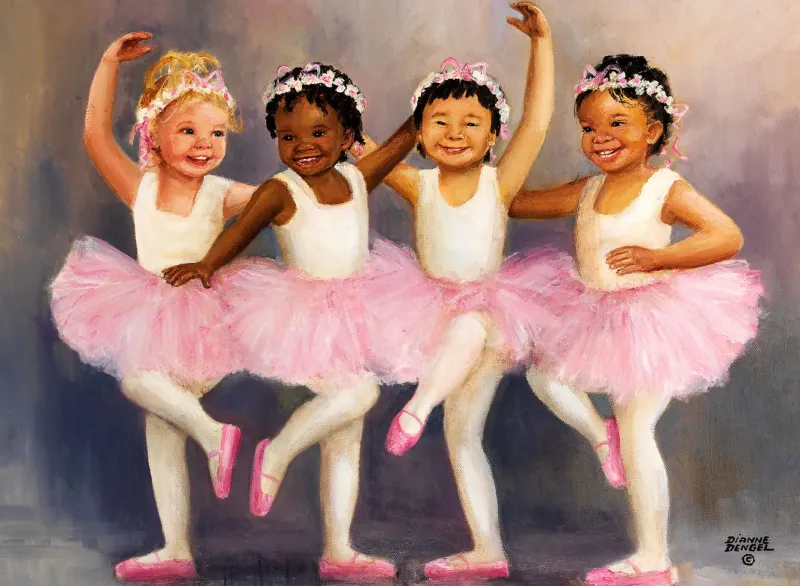 Anatolian - Little Ballerinas - 500 Piece Jigsaw Puzzle Outlet