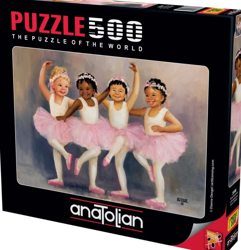 Anatolian - Little Ballerinas - 500 Piece Jigsaw Puzzle Outlet