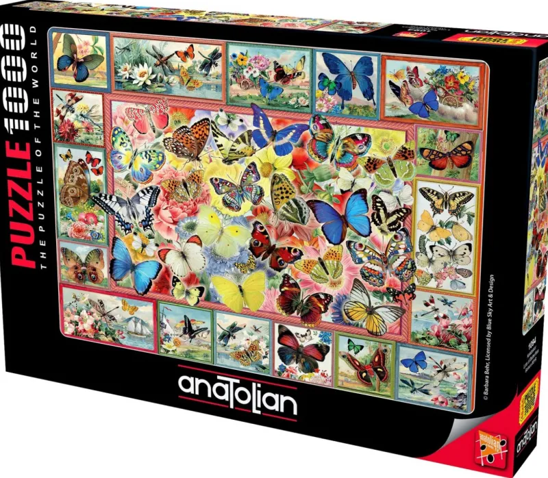 Anatolian - Lots Of Butterflies - 1000 Piece Jigsaw Puzzle Outlet