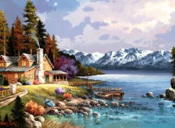 Anatolian - Mountain Cabin - 500 Piece Jigsaw Puzzle Best