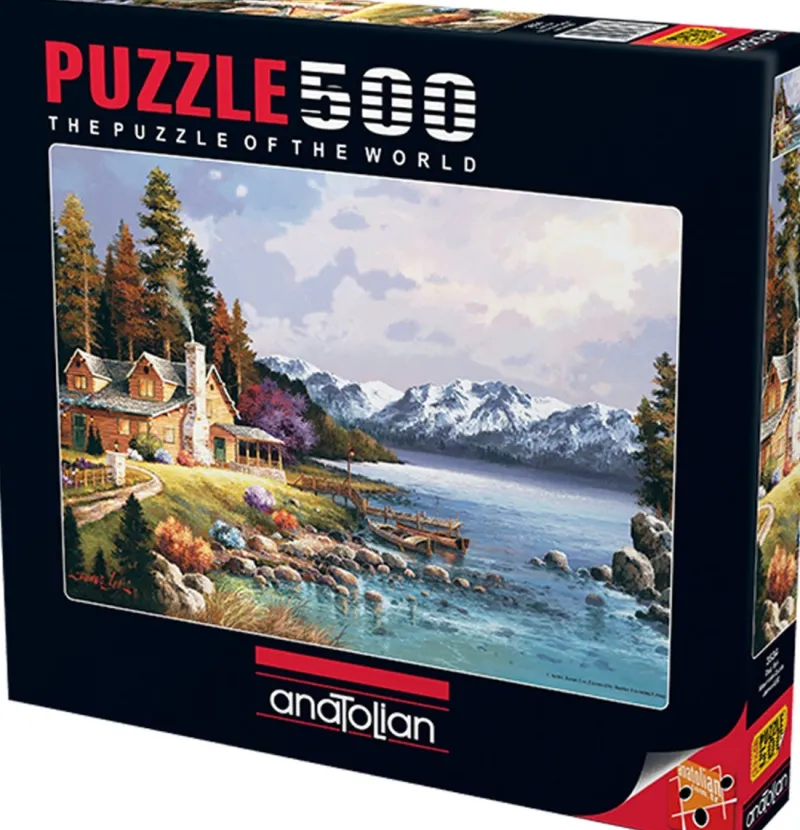 Anatolian - Mountain Cabin - 500 Piece Jigsaw Puzzle Best