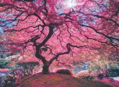 Anatolian - Pink Tree - 1000 Piece Jigsaw Puzzle Online