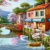 Anatolian - Quaint Village Shops - 1000 Piece Jigsaw Puzzle Sale