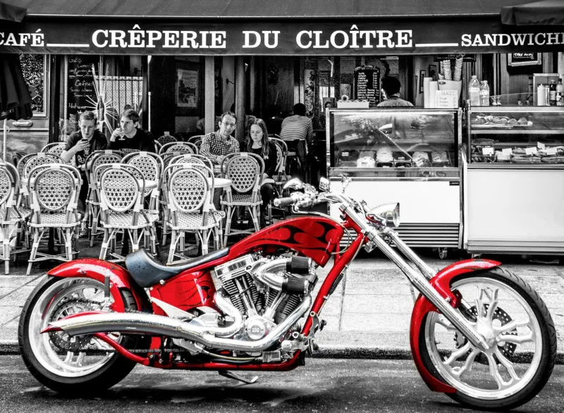 Anatolian - Red Chopper - 1000 Piece Jigsaw Puzzle Fashion