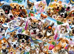 Anatolian - Selfie Pet Collage -2000 Piece Jigsaw Puzzle Hot