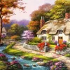 Anatolian - Spring Cottage - 500 Piece Jigsaw Puzzle Clearance