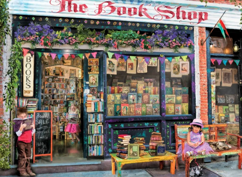 Anatolian - The Bookshop Kids - 500 Piece Jigsaw Puzzle Discount