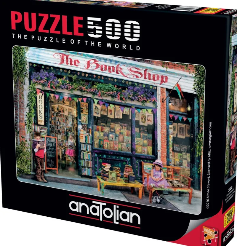 Anatolian - The Bookshop Kids - 500 Piece Jigsaw Puzzle Discount