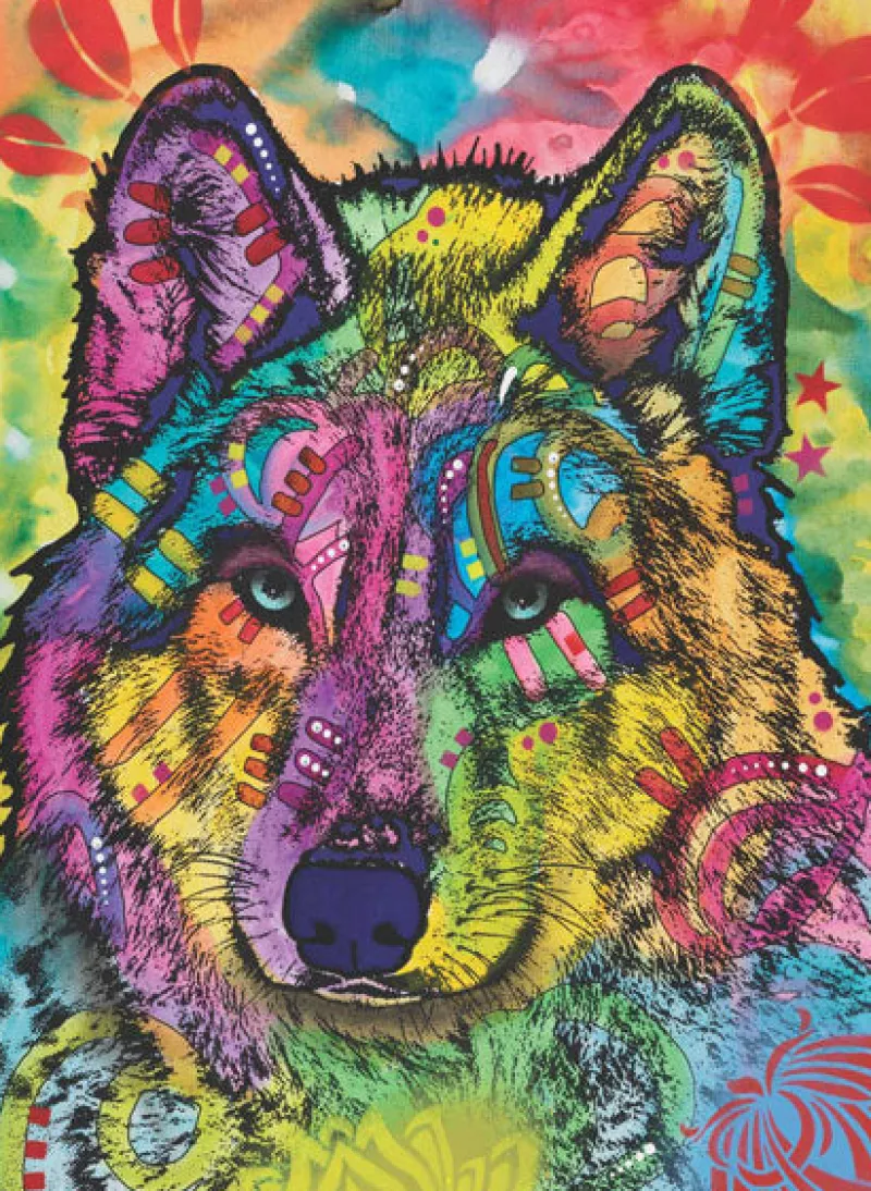 Anatolian - The Stare Of The Wolf - 1000 Piece Jigsaw Puzzle Hot