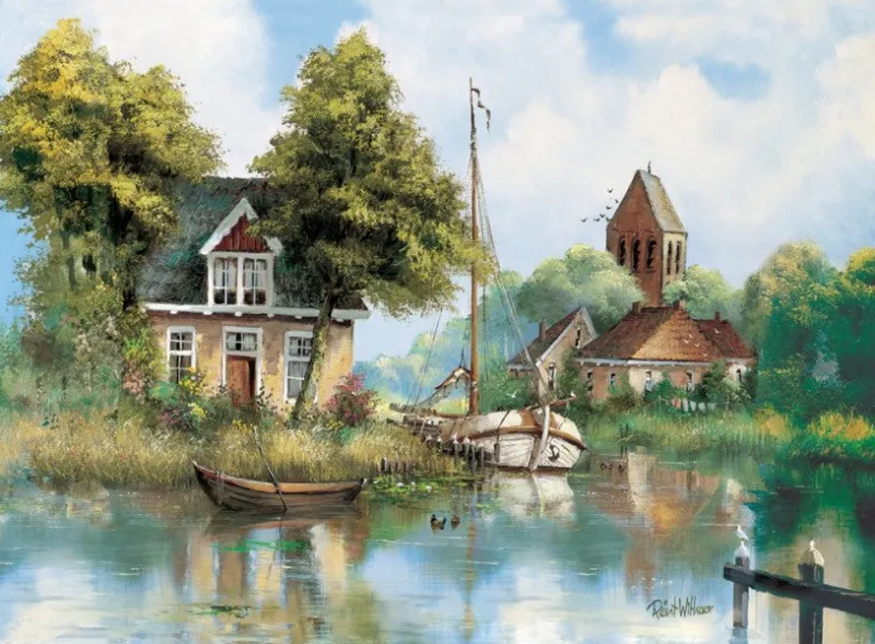 Art Puzzle - Back Home - 1000 Piece Jigsaw Puzzle Fashion