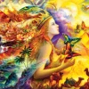 Art Puzzle - Butterfly's Dream - 1000 piece jigsaw puzzle New