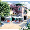 Art Puzzle - Cafe Villa - 500 Piece Jigsaw Puzzle New