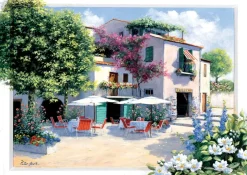 Art Puzzle - Cafe Villa - 500 Piece Jigsaw Puzzle New