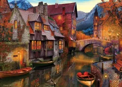 Art Puzzle - Canal Homes - 2000 Piece Jigsaw Puzzle Hot