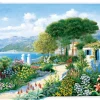 Art Puzzle - Coastline Town - 1500 Piece Jigsaw Puzzle New