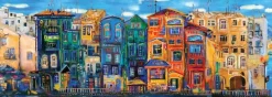 Art Puzzle - Color Town - 1000 Piece Jigsaw Puzzle Clearance