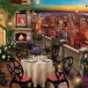 Art Puzzle - Dinner in New York - 1000 piece jigsaw puzzle New