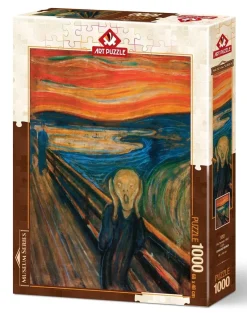 Art Puzzle - Edvard Munch - The Scream, 1893 - 1000 Piece Jigsaw Puzzle Best