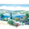 Art Puzzle - Garden Terrace - 1000 Piece Jigsaw Puzzle Clearance