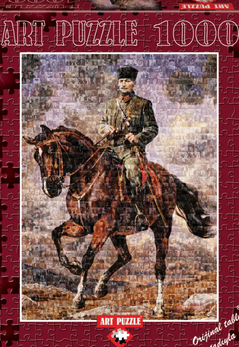 Art Puzzle - Ghazi Mustafa Kemal Atatürk - 1000 Piece Jigsaw Puzzle Best