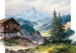 Art Puzzle - Green Valley - 1000 piece jigsaw puzzle Hot