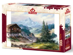 Art Puzzle - Green Valley - 1000 piece jigsaw puzzle Hot