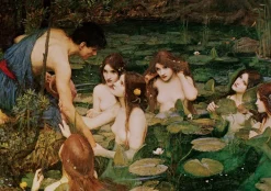 Art Puzzle - Hylas And The Nymphs, 1896 - 1500 Piece Jigsaw Puzzle Fashion
