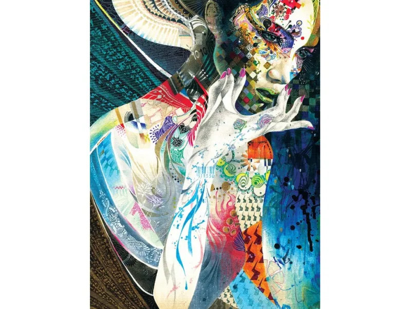 Art Puzzle - Indian - 1000 Piece Jigsaw Puzzle Clearance
