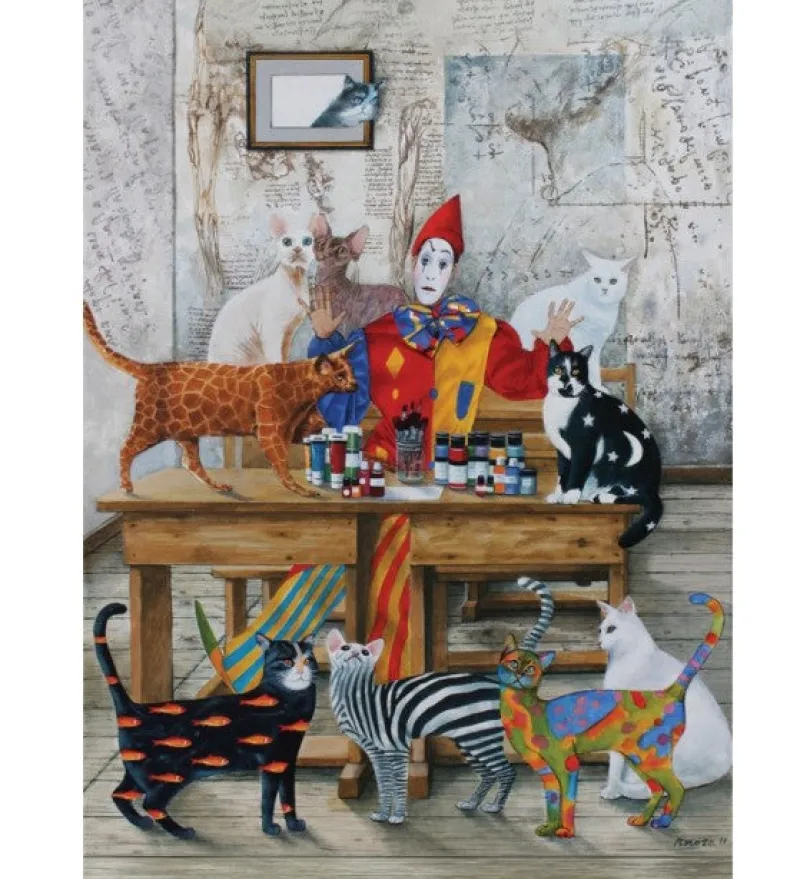 Art Puzzle - My Colorful World - 1500 Piece Jigsaw Puzzle Best