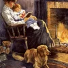 Art Puzzle - Nostalgic Sleep Story - 1000 piece jigsaw puzzle Hot